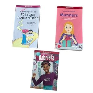 American Girl Retired Collectors Bundle 3 Pack Books Manners Gabriela NWT